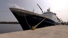 Ship on River Tyne