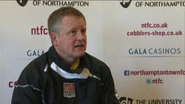 Northampton Town manager Chris Wilder