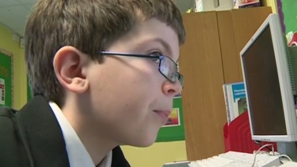 Twelve-year-old Matthew today