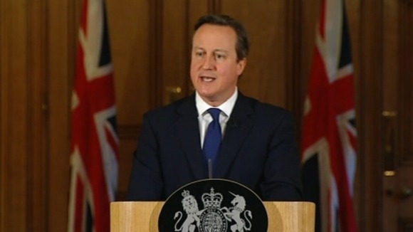 'Money is no object' - David Cameron's pledge to help flood victims.
