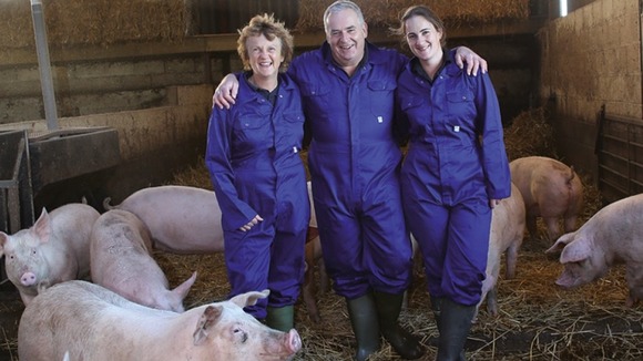 The Whitehead family from Lane Farm Country Foods