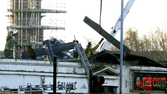 A report has been published on the causes of the Glasgow helicopter crash in December