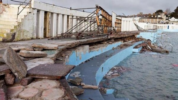 The Jubilee Pool in Penzance