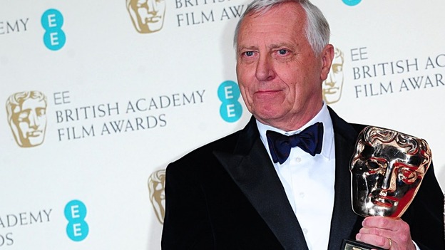 Film director Peter Greenaway awarded for his Outstanding British Contribution to Cinema at the Bafta Awards.