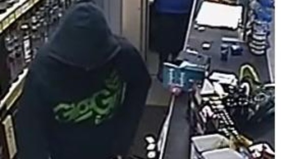 The second man wore a GioGoi branded hoodie