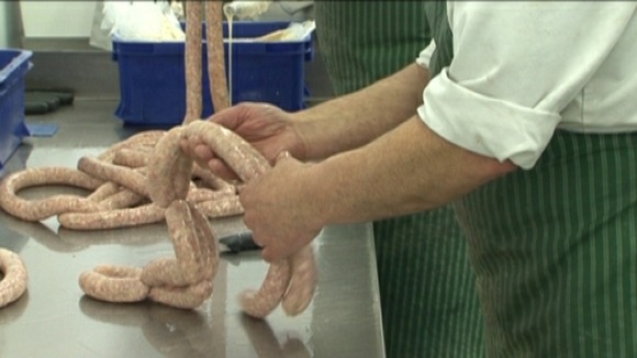 Lincolnshire sausages