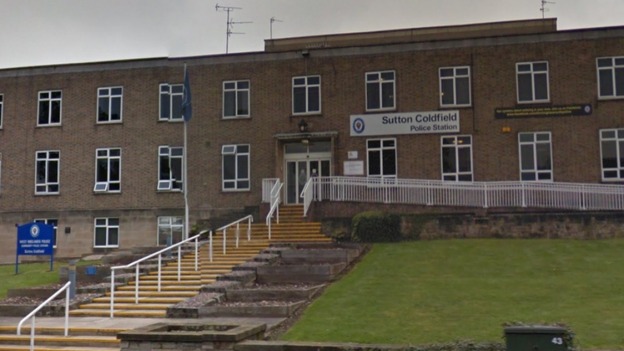 The two officers under investigation are based at Sutton Coldfield police station