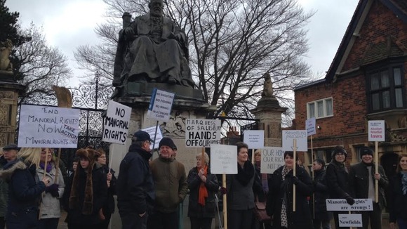 Campaigners are upset at "manorial rights."