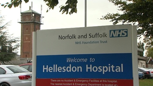 Hellesdon Hospital in Norfolk.