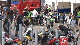 Superbike championships at Snetterton in Norfolk today