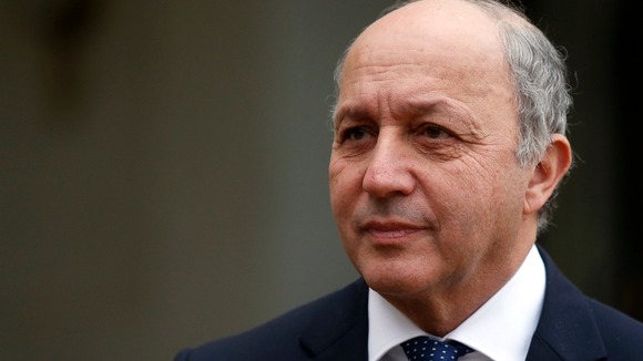 French Foreign Minister Laurent Fabius