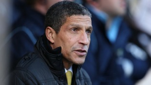 Chris Hughton is under pressure.