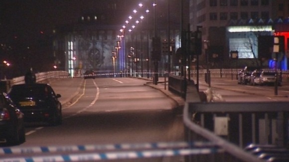 Police cordoned off the area overnight while investigations on the bridge were carried out