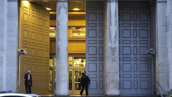 Britain's Ministry of Defence building in Whitehall
