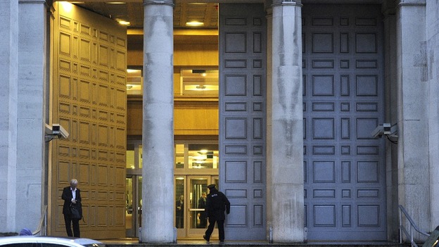 Britain's Ministry of Defence building in Whitehall 