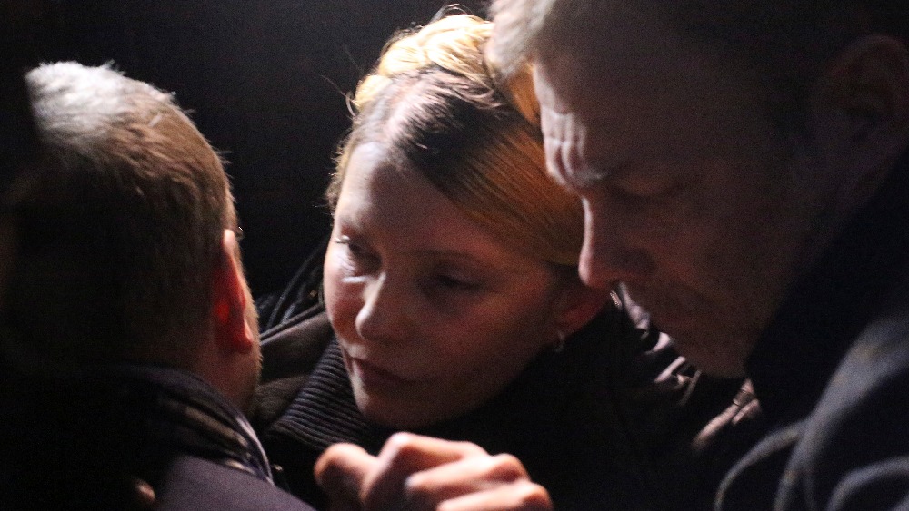 In pictures: Ukraine's Tymoshenko freed from prison - ITV News