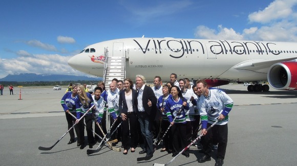 Sir Richard Branson in Vancouver