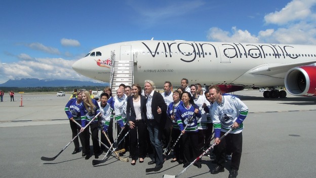 Sir Richard Branson in Vancouver