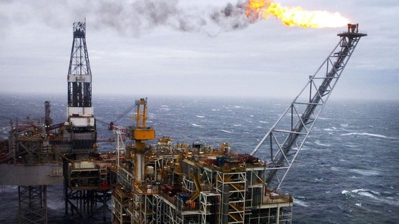 File photo of an oil rig