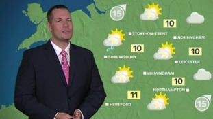 Latest forecast from ITV News Central