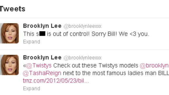 Brooklyn Lee's Twitter feed