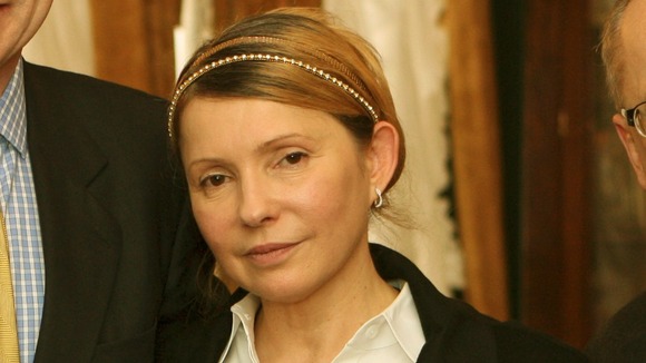 Former prime minister Yulia Tymoshenko.