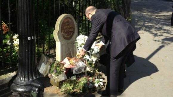 Libyan PM has just laid wreath for WPC Yvonne Fletcher