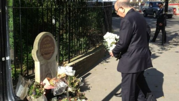 Libyan PM pays respect to Wpc Yvonne Fletcher