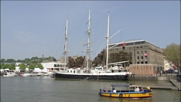 Lord Nelson Tall Ship in Bristol Dockks