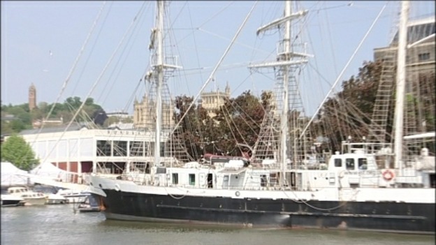 Lord Nelson Tall Ship in Bristol