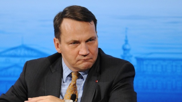 Polish foreign minister Radoslaw Sikorski