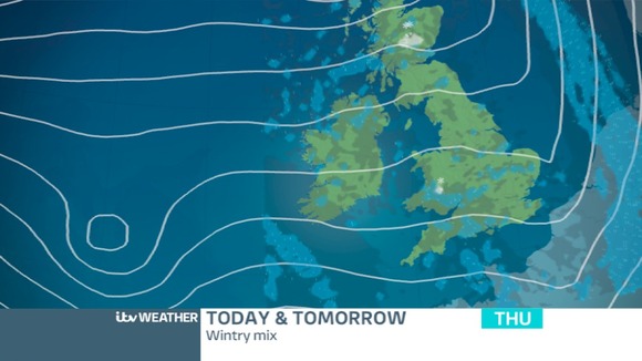 Heavy rain creeping in from the southwest