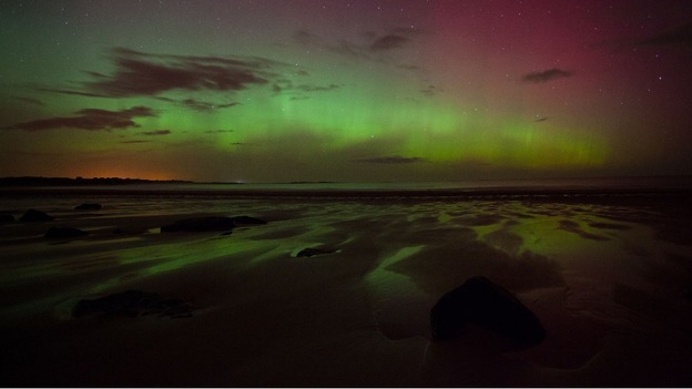 Embleton Bay in Northumberland.