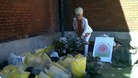 Barbara Windsor in garden