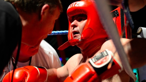 Boxers in the ring at last year's event