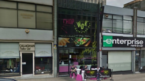 The Chop and Wok in Suffolk Street, Birmingham city centre