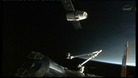 The SpaceX Dragon commercial cargo spacecraft docks at the International Space Station