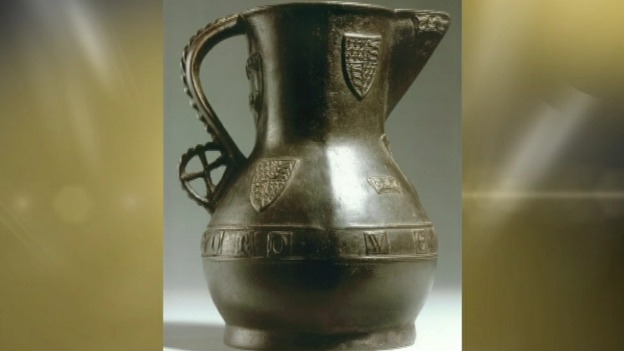 The Wenlok jug, worth £750million was stolen from the Stockwood Discovery Centre in May.