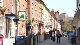 Shoppers in Wolverhampton