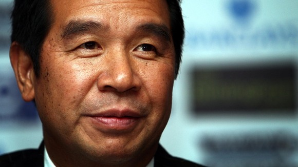 File photo of Birmingham City Football Club owner Carson Yeung.