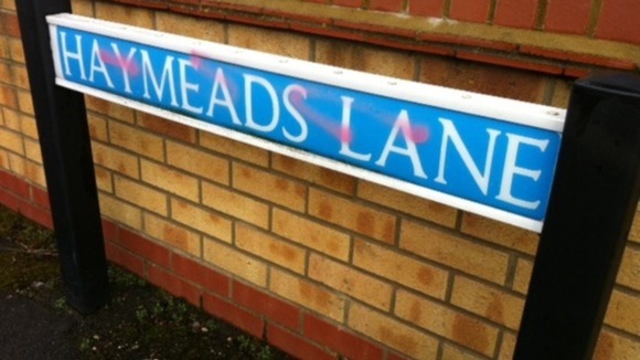 The girl reported being taken from Haymeads Lane.