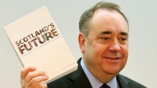 File photo of Scotland's First Minister Alex Salmond.