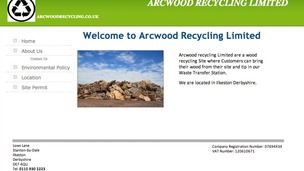 The Arcwood Recycling Ltd homepage
