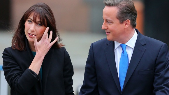 David and Samantha Cameron