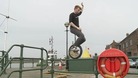 Simon Berry has got some incredible moves on a Unicycle.