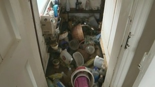 Bryony Sadlers kitchen after her house was flooded