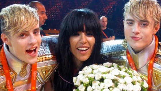 The Irish singers performed at the Eurovision Song Contest for the second successive year.