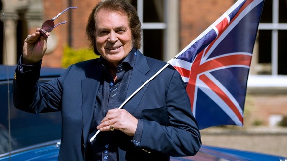 Engelbert Humperdinck performed at this year's Eurovision Song Contest.