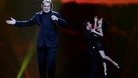 Engelbert rehearsing in Baku before the live 2012 Eurovision performance