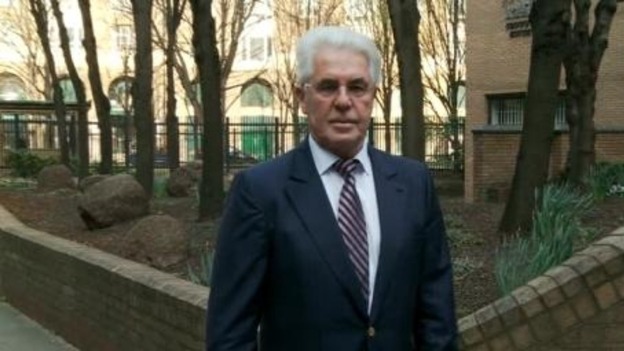 Max Clifford arriving at Southwark Crown Court today.